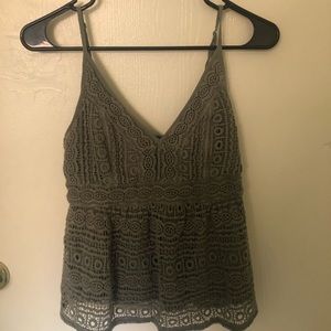 Spaghetti strap shirt